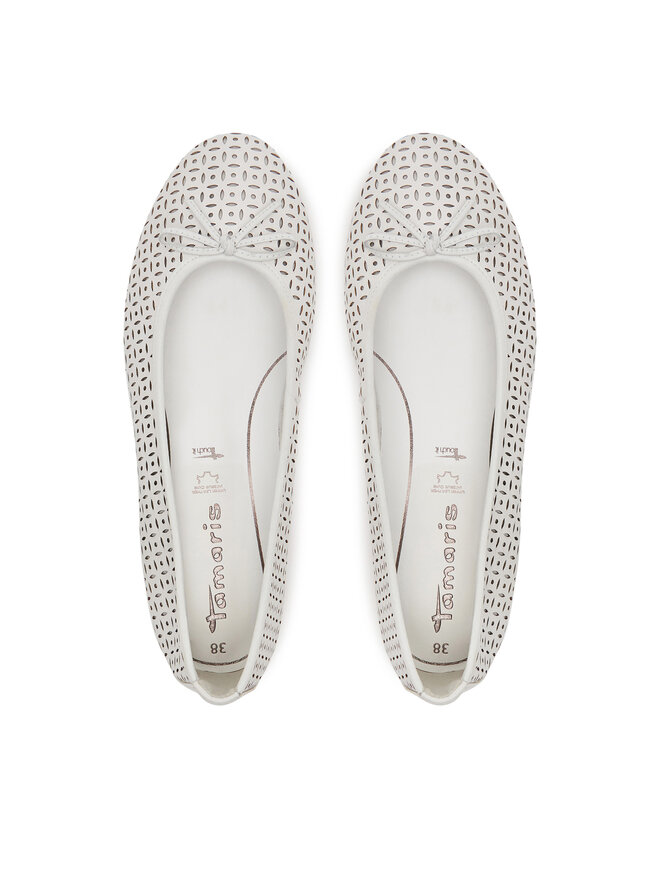 Tamaris Bailarinas Tamaris 1-22116-41 Blanco