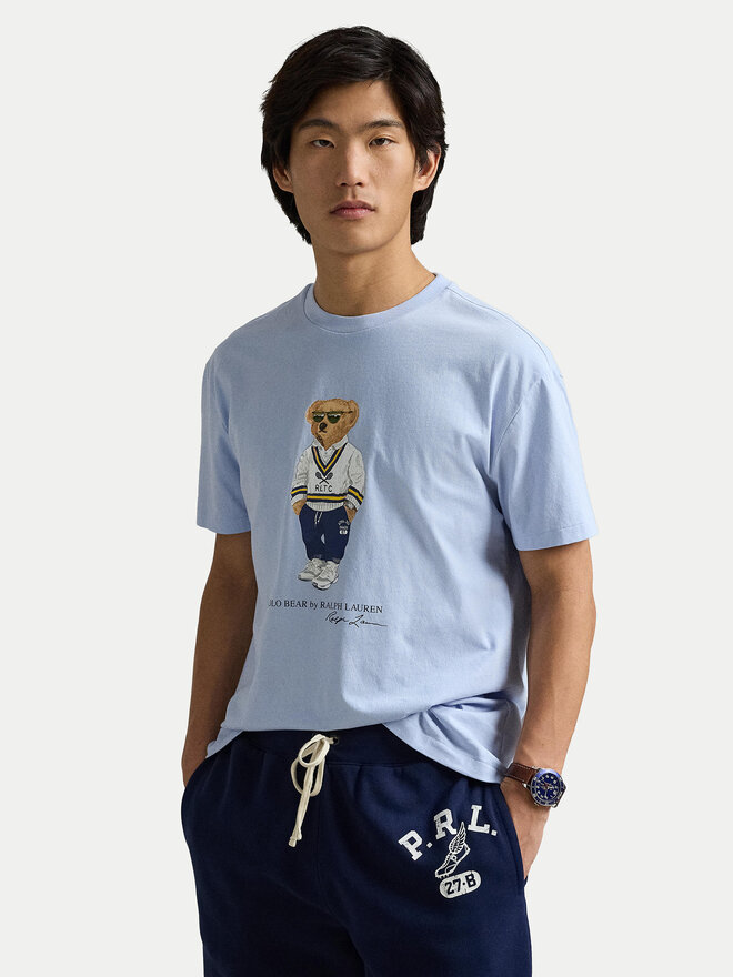 Polo Ralph Lauren Polo Ralph Lauren Футболка 710973137001 Блакитний Slim Fit