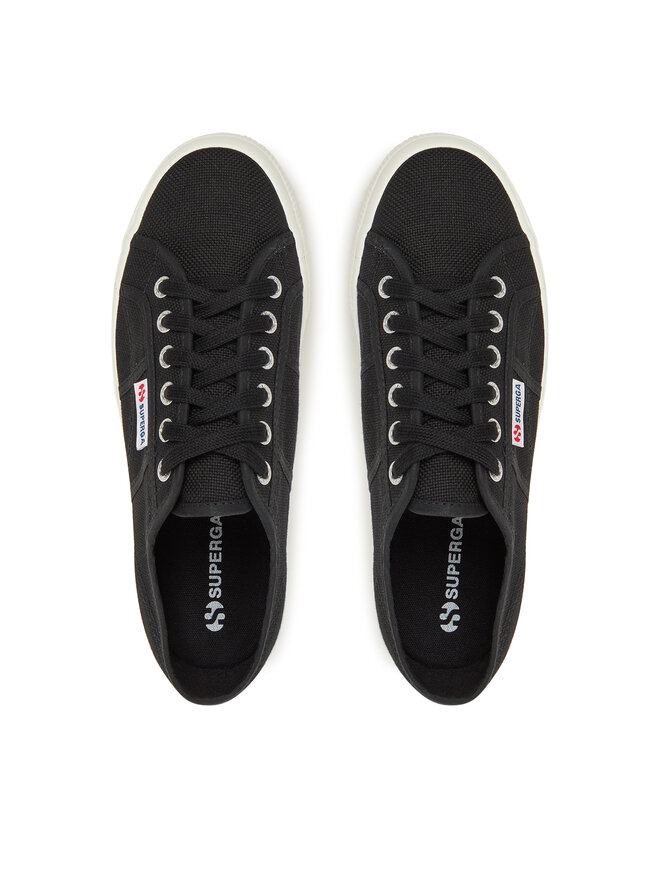 Superga Sneakers aus Stoff Superga 2790 Platform S9111LW Schwarz