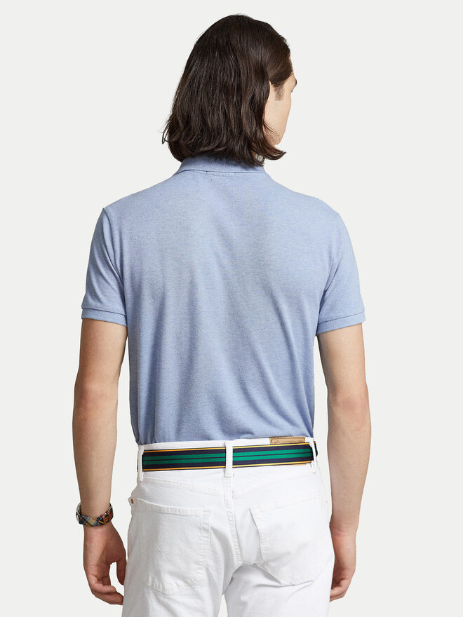 Polo Ralph Lauren Polo Ralph Lauren Поло 710666998007 Голубий Custom Slim Fit