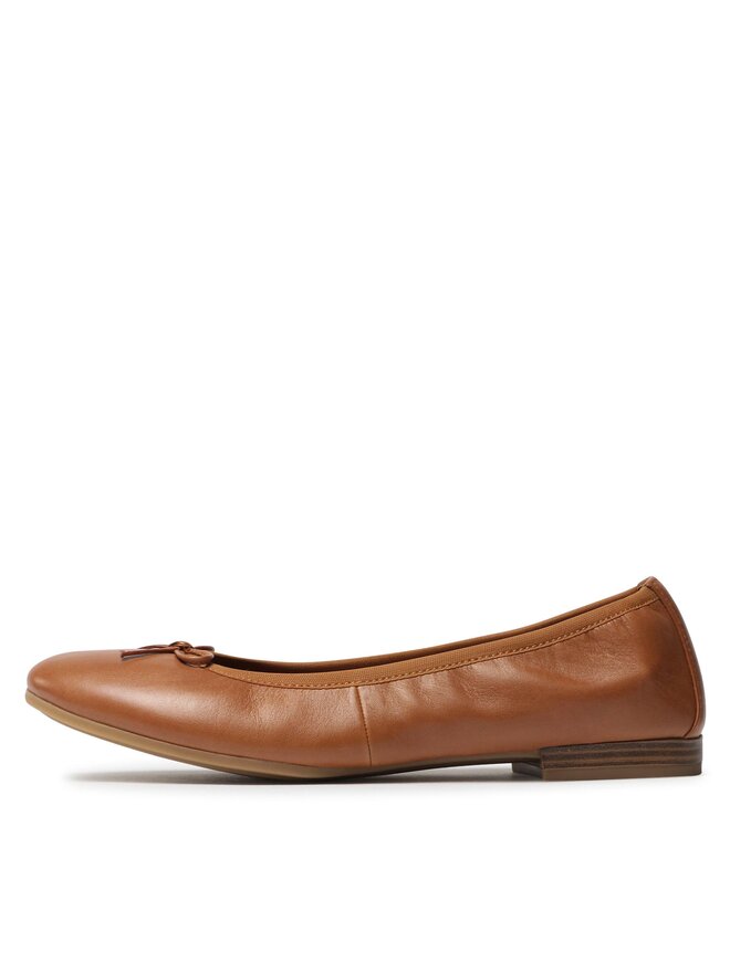 Tamaris Балеринки Tamaris 1-22116-41 Кафяв