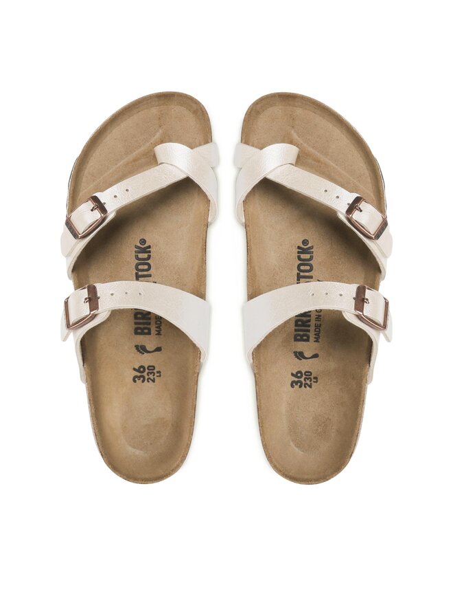 Birkenstock Σαγιονάρες Birkenstock Mayari 1020664 Εκρού
