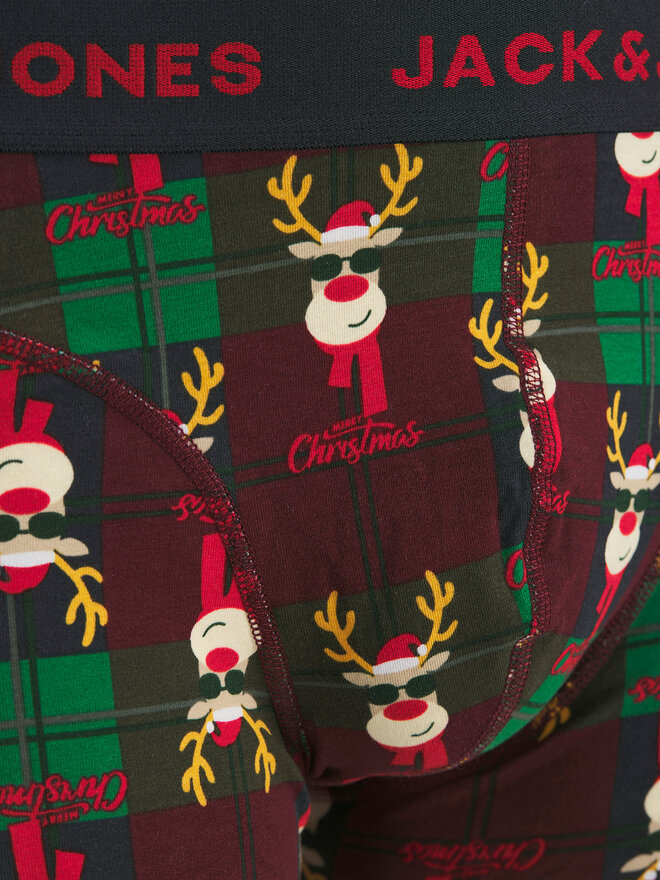 Jack & Jones Jack & Jones Boxershorts-Set Rudolph 12285150 Dunkelblau