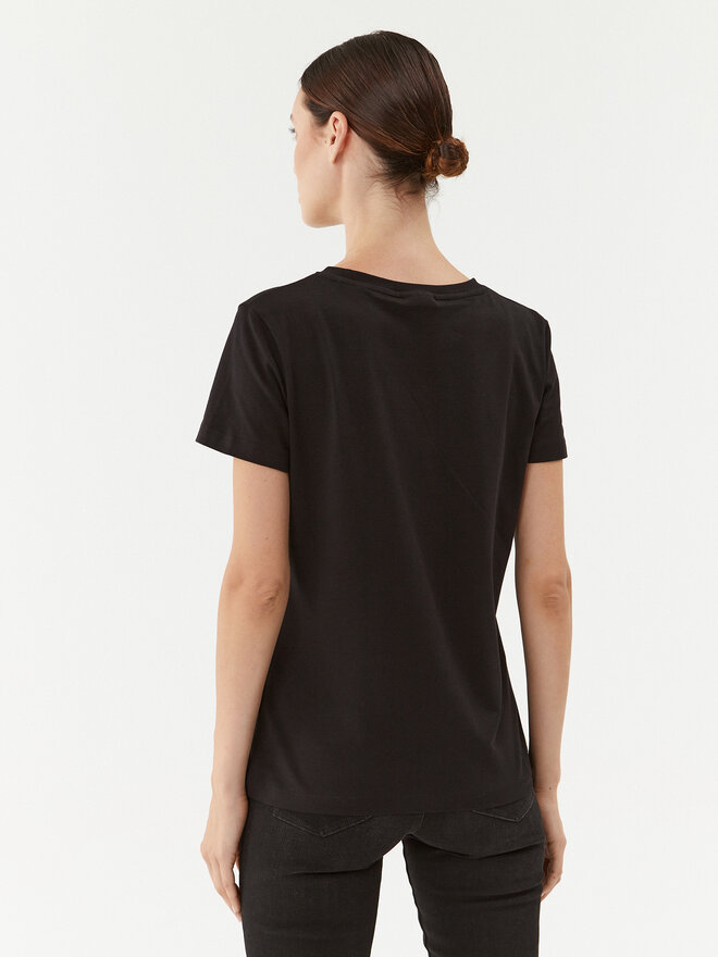Guess Guess T-shirt V3BI11 J1314 Crna Regular Fit