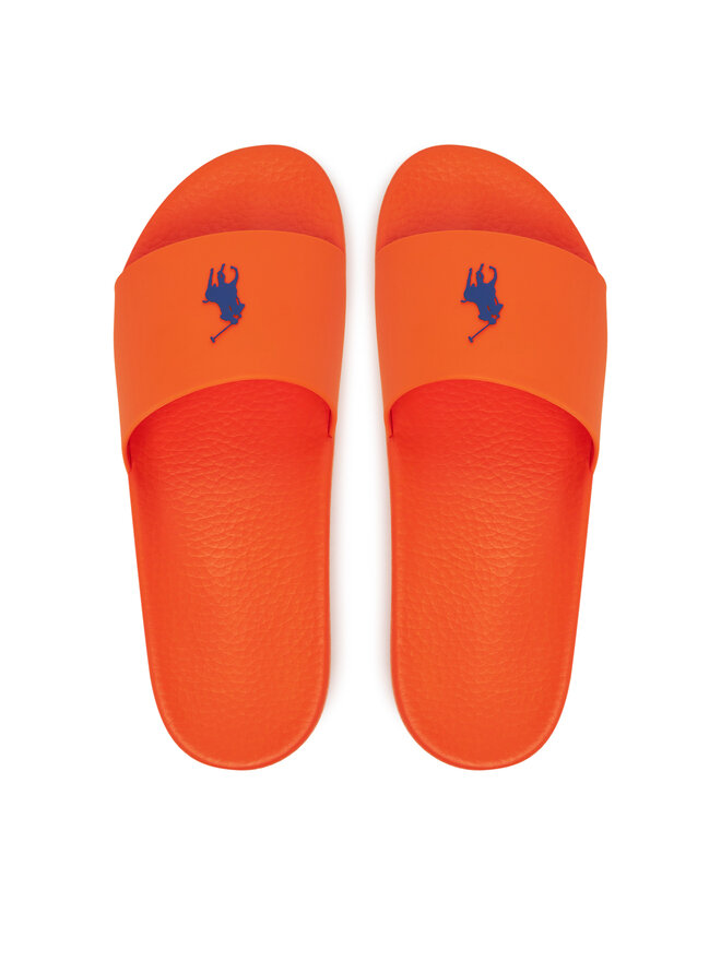 Polo Ralph Lauren Papucs Polo Ralph Lauren Signature Pony 809965075002 Narancssárga