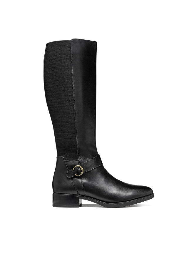 Geox Cizme Geox D Felicity D46G1C 043NH C9999 Negru
