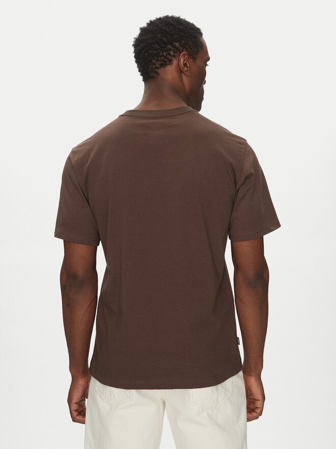 Element Element Camiseta ELYZT00512 Marrón Relaxed Fit