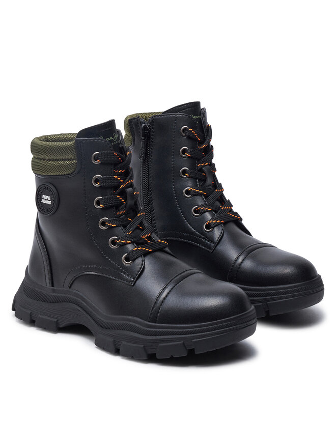 Pepe Jeans Μποτίνια Pepe Jeans PBS50107 Μαύρο
