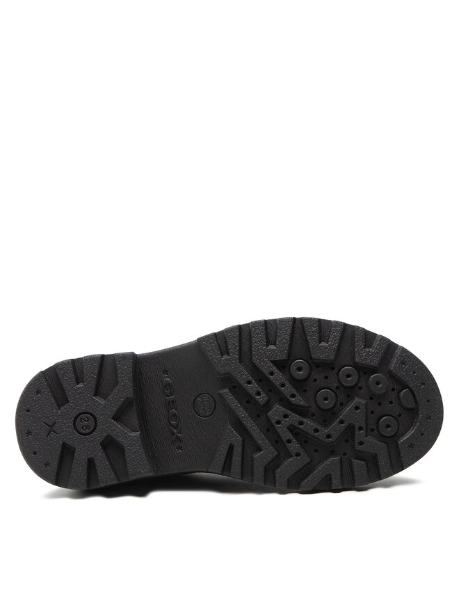 Geox Oxfordy Geox J Casey G. N J6420N 00085 C9999 M Czarny