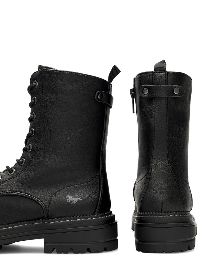 Mustang Stiefeletten Mustang 1398-507 Schwarz