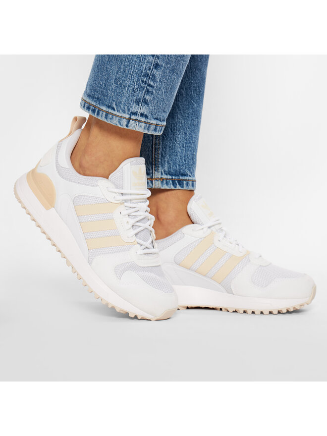 鉋 Sneakersy adidas Zx 700 Hd J H68624 Biały | eobuwie.com.pl