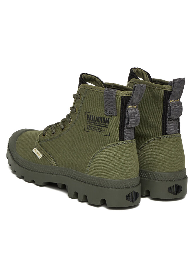 Palladium Schnürstiefeletten Palladium Pampa Michigan 79496-325-M Grün