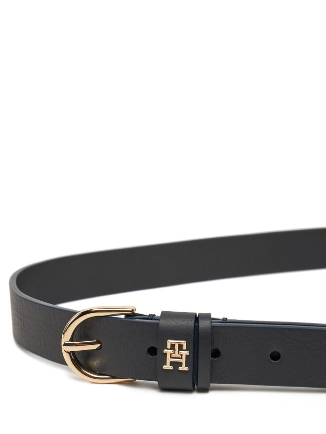 Tommy Hilfiger Pasek Damski Tommy Hilfiger Essential Effortless 2.5 AW0AW16836 Granatowy