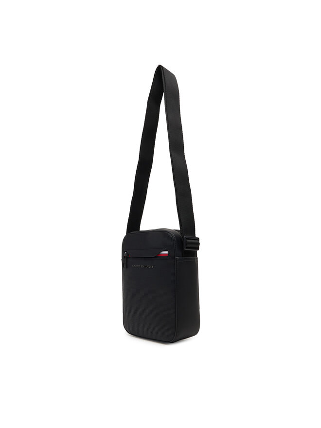 Tommy Hilfiger Umhängetasche Tommy Hilfiger Th Corp Mini Reporter AM0AM14020 Schwarz