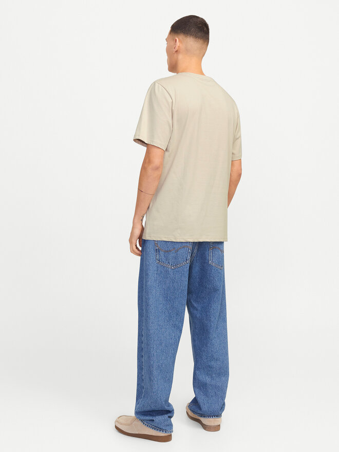 Jack&Jones Jack&Jones Marškinėliai Colton 12268439 Smėlio Standard Fit