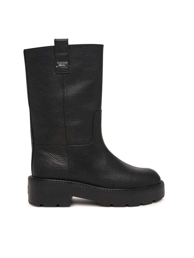 Tommy Jeans Stiefel Tommy Jeans Tjw Tubular Mid Boots EN0EN03111 Schwarz