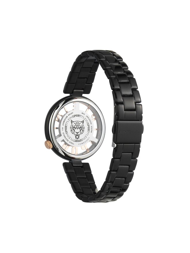Plein Sport Годинник Plein Sport Tiger Luxe PSMBA0523 Чорний