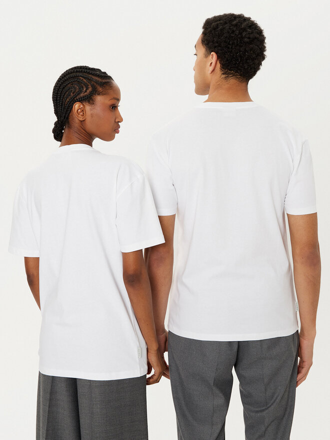 Filling Pieces Filling Pieces Camiseta Unisex 7443400 Blanco Slim Fit