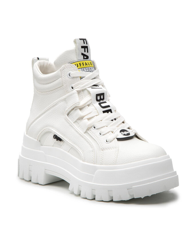 Buffalo Botki Buffalo Aspha Nc Mid BN16220461 Biały