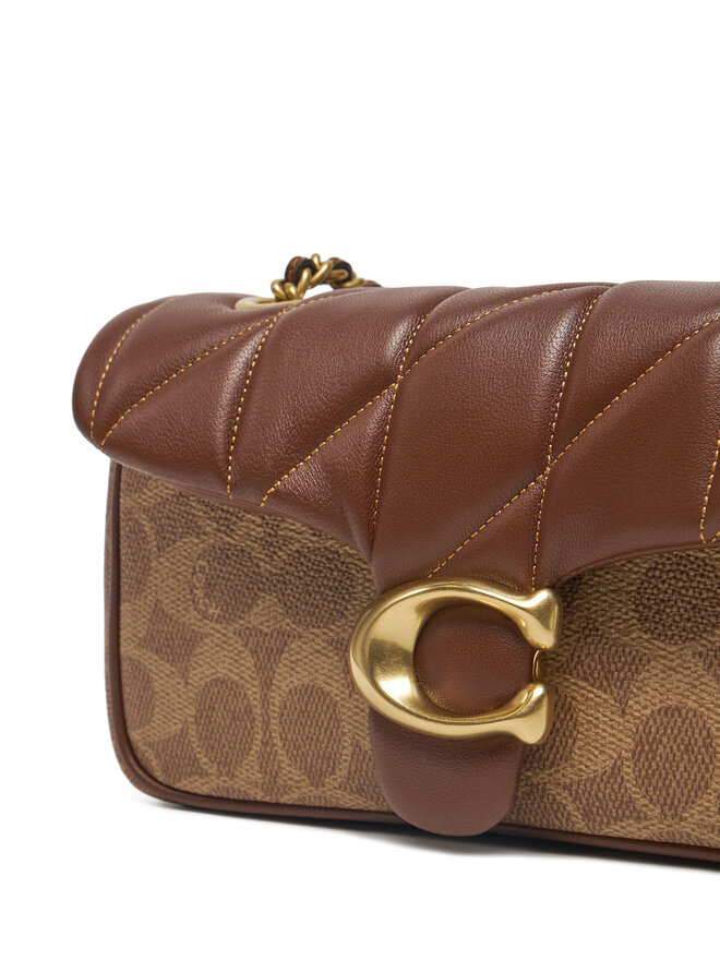 Coach Ročna torba Coach Qlt Sig Tabby Sb 20 CY816 Rjava