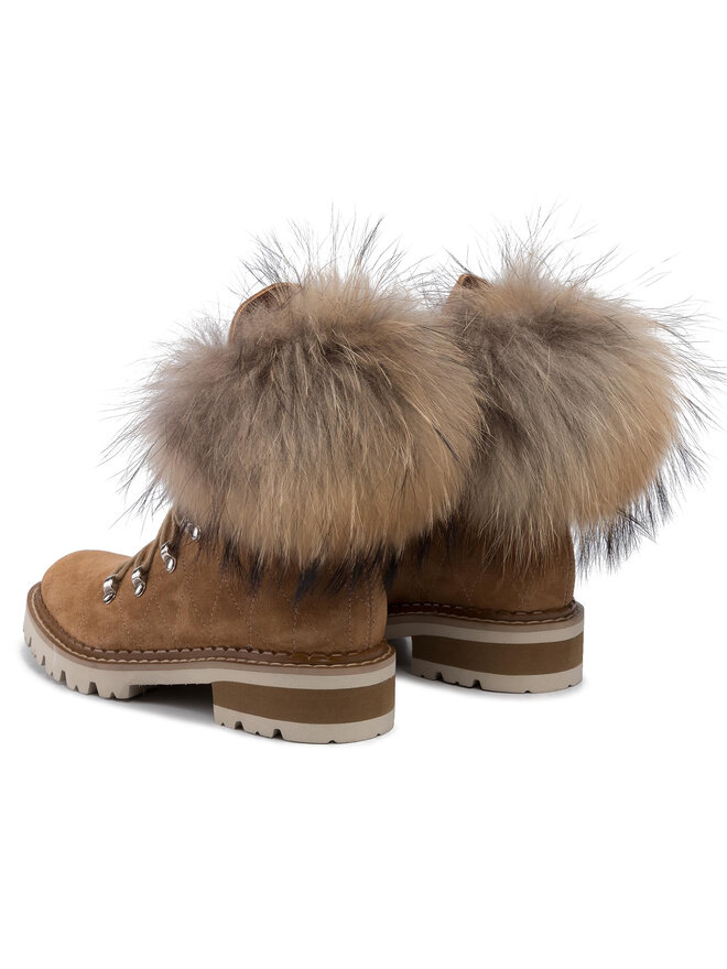 Eva Minge Schnürschuhe Eva Minge EM-21-06-000312 Braun