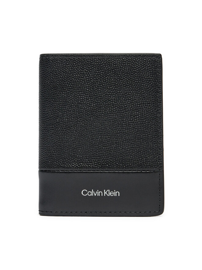 Calvin Klein Велике Чоловіче Портмоне Calvin Klein Ck Must Bifold 10cc K50K512679 Чорний