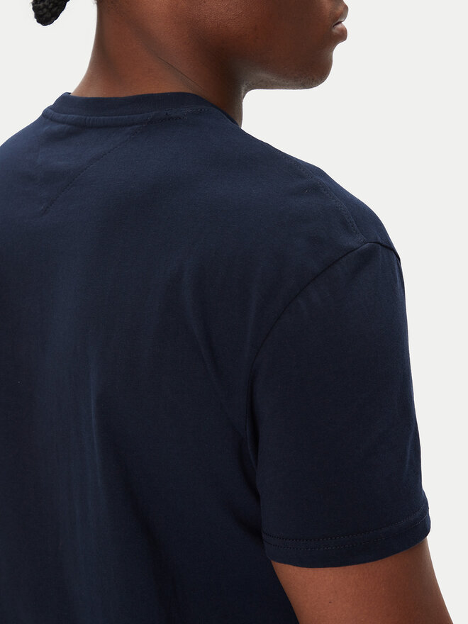 Tommy Jeans Tommy Jeans Camiseta Flag Linear DM0DM21911 Azul marino Regular Fit