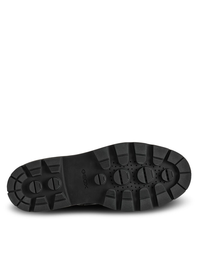 Geox Schnürschuhe Geox D Felleny D46XEB 00043 C9999 Schwarz