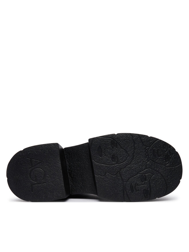 AGL Stiefeletten AGL Lignes Stretch D783506PGK Schwarz