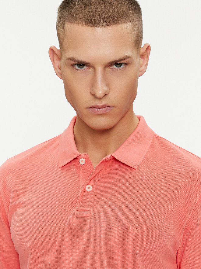 Lee Lee Pólóing 112349955 Piros Regular Fit