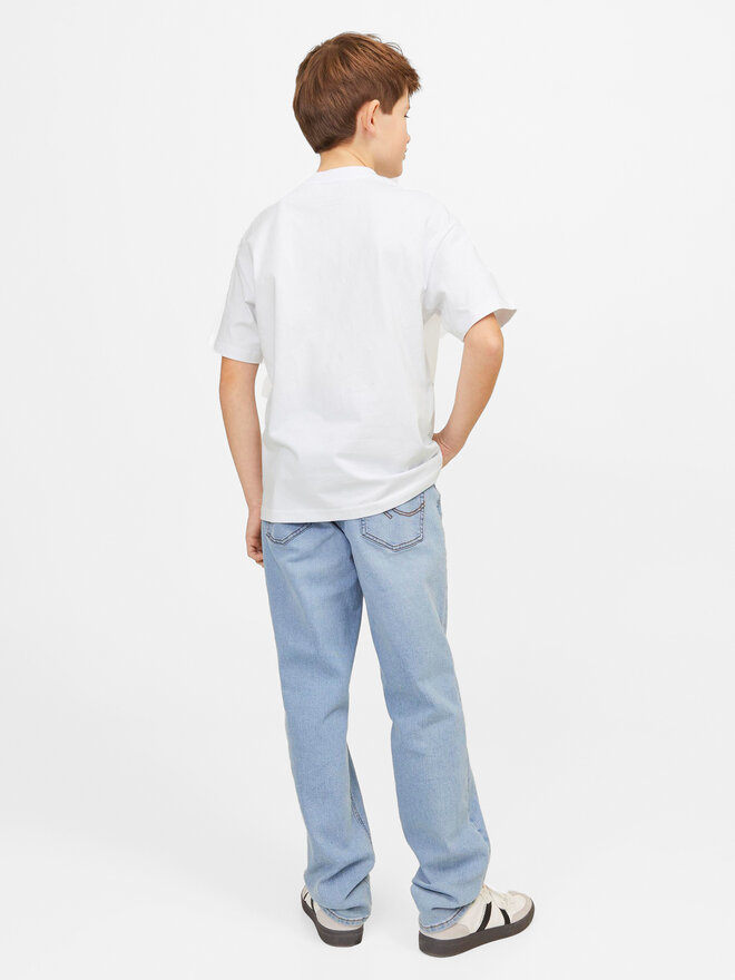 Jack&Jones Junior Jack&Jones Junior Marškinėliai Vesterbro 12242827 Balta Loose Fit
