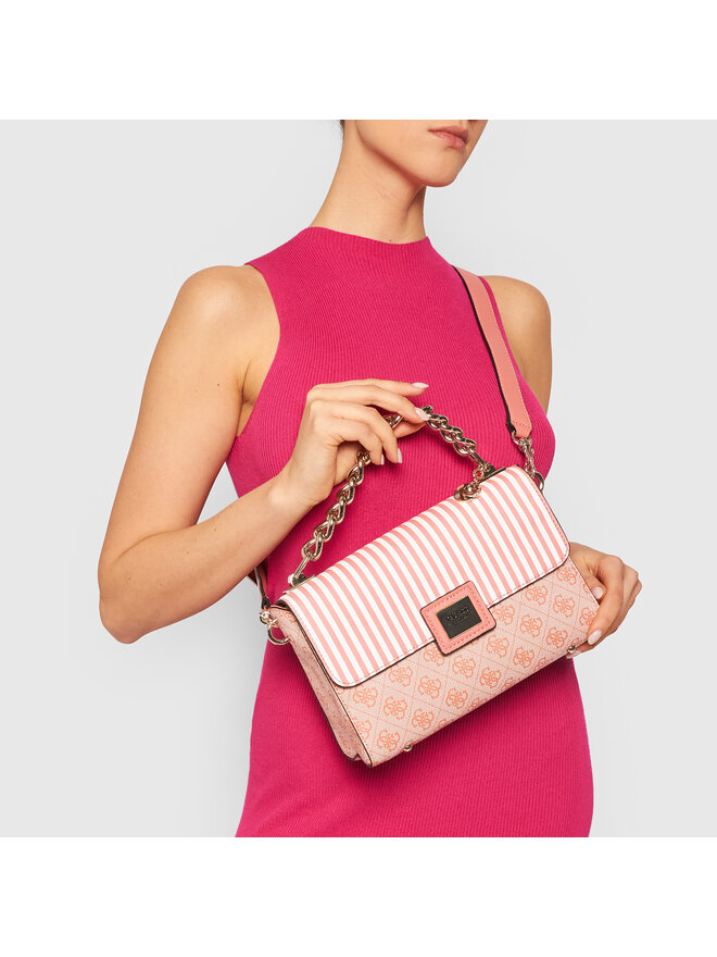 Handtasche Guess Candace ST HWST76 68180 Rosa eschuhe
