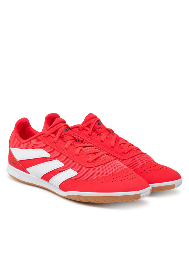 adidas Buty do piłki nożnej adidas Predator Club Indoor Sala ID3792 Czerwony