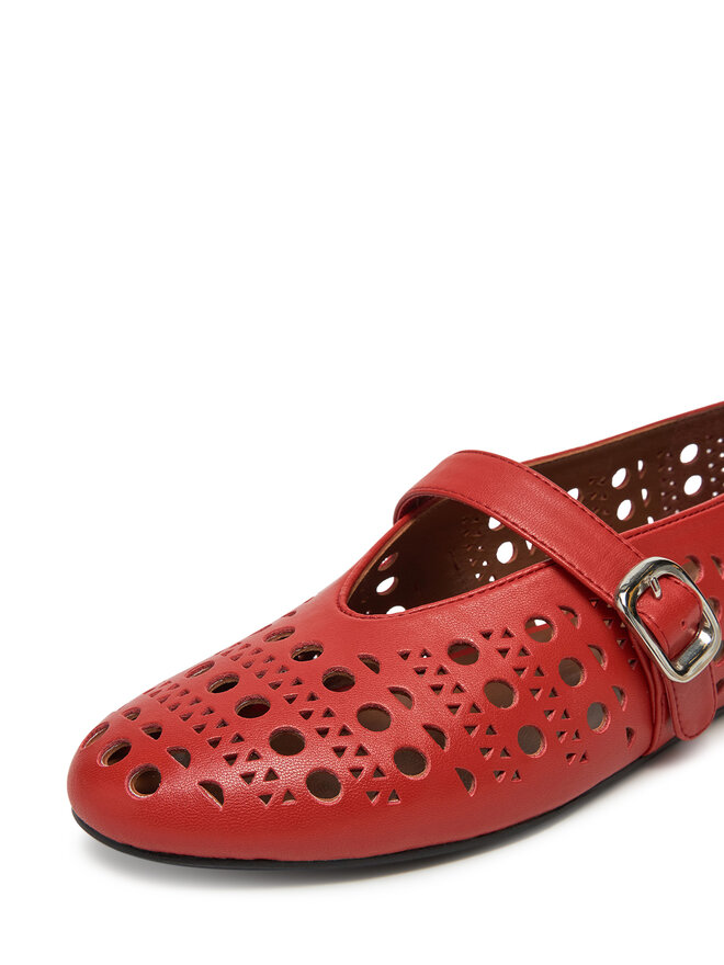 Badura Ballerinas Badura ELAN-SLT24067P-55 Rot