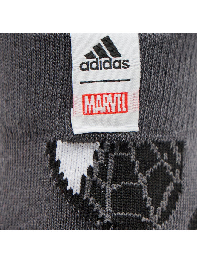 adidas Комплект 3 чифта дълги чорапи детски adidas HZ2915 Сив