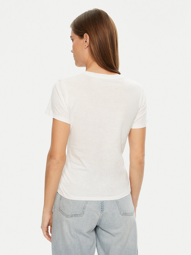 Guess Guess Camiseta W5RI32 K9RM1 Blanco Regular Fit