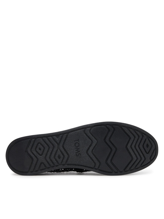 Toms Baleriny Toms Alpargata Plus 10021549 Czarny