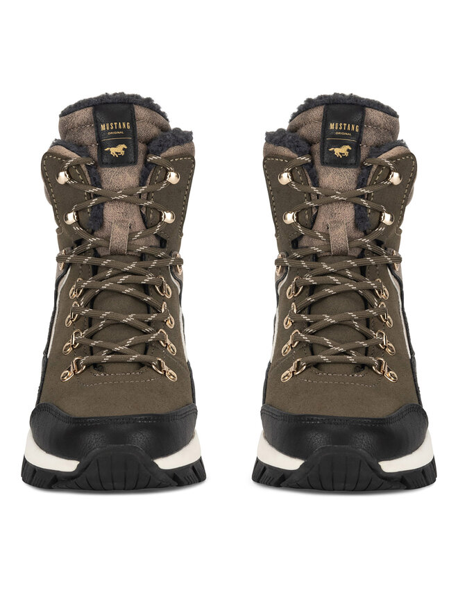 Mustang Schnürschuhe Mustang 1481-605 Beige
