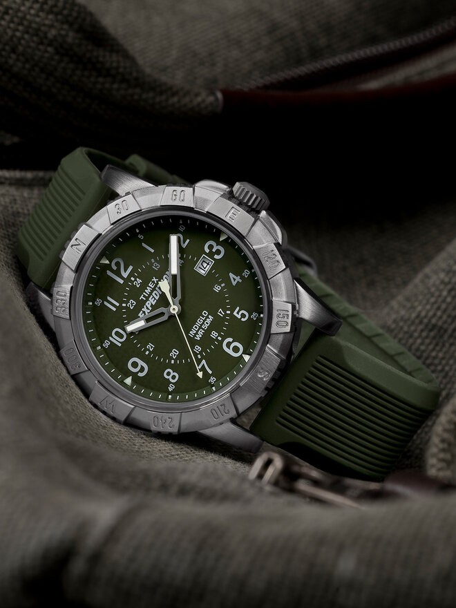 Timex Karóra Timex Expedition Ridge TW4B32100 Ezüst