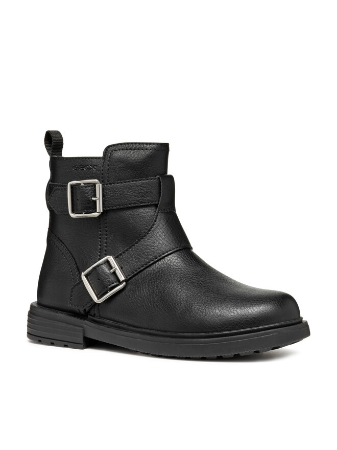 Geox Zimske čizme Geox Jr Eclair J469QX 000BU C9999 S Crna