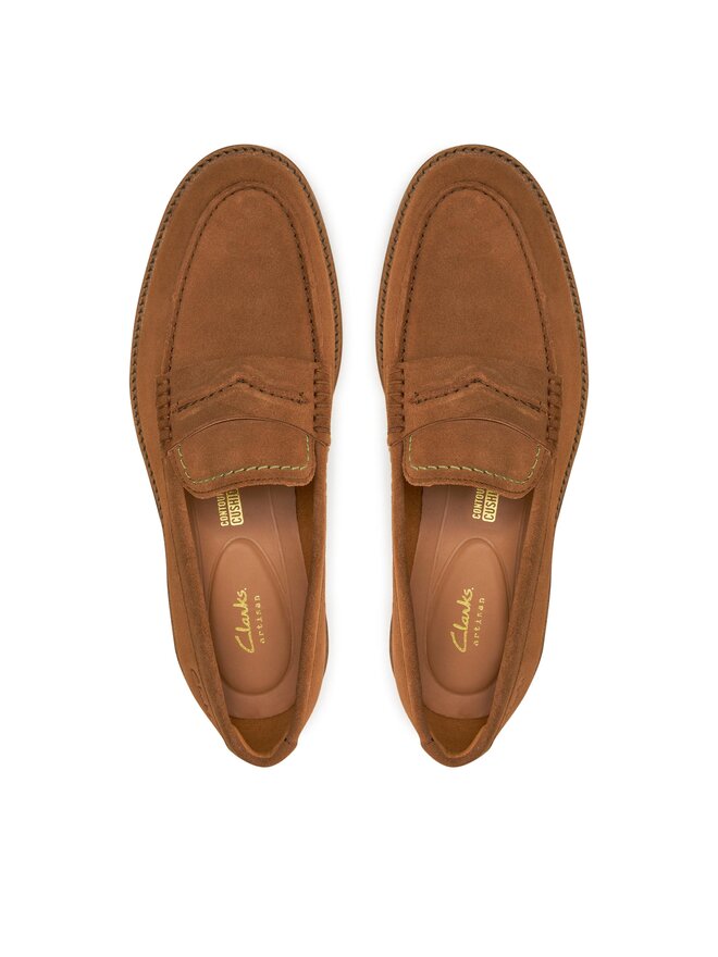 Clarks Lordsy Clarks Atticus Ltslip 26176086 Hnědá