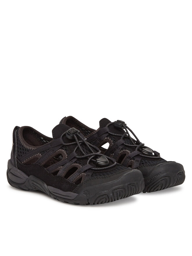 Jack Wolfskin Sandały Jack Wolfskin Levente Sandal A64080 M Czarny