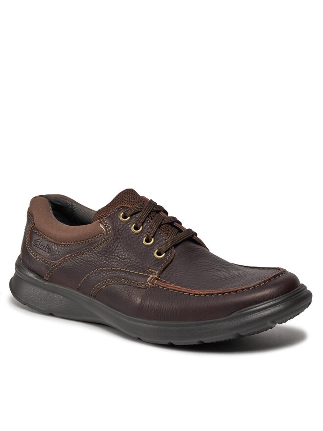 Clarks Poltopánky Clarks Cotrell Edge 261198037 Hnedá