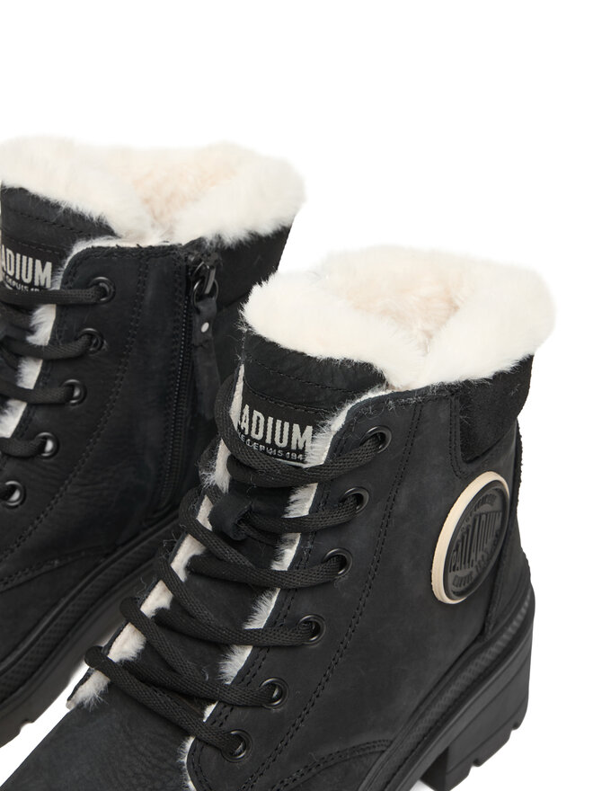 Palladium Polacchine Palladium Pallarise Nbk Wl 99527-008-M Nero