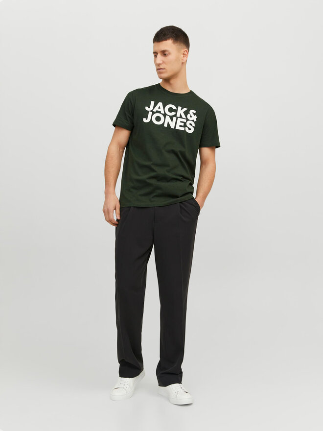 Jack&Jones Jack&Jones Marškinėliai Corp 12151955 Žalia Standard Fit