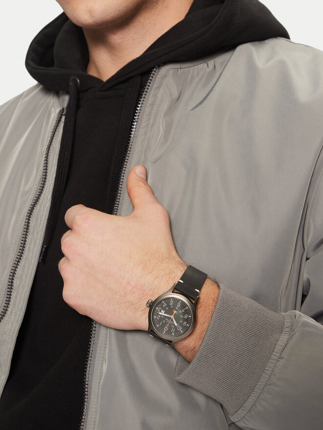 Timex Ρολόι Timex Expedition Scout TW4B01900 Μαύρο