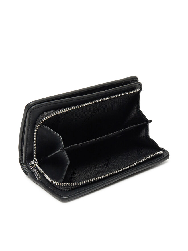 Calvin Klein Μεγάλο Πορτοφόλι Γυναικείο Calvin Klein Ck Daily Medium Bifold_Tex K60K612957 Μαύρο