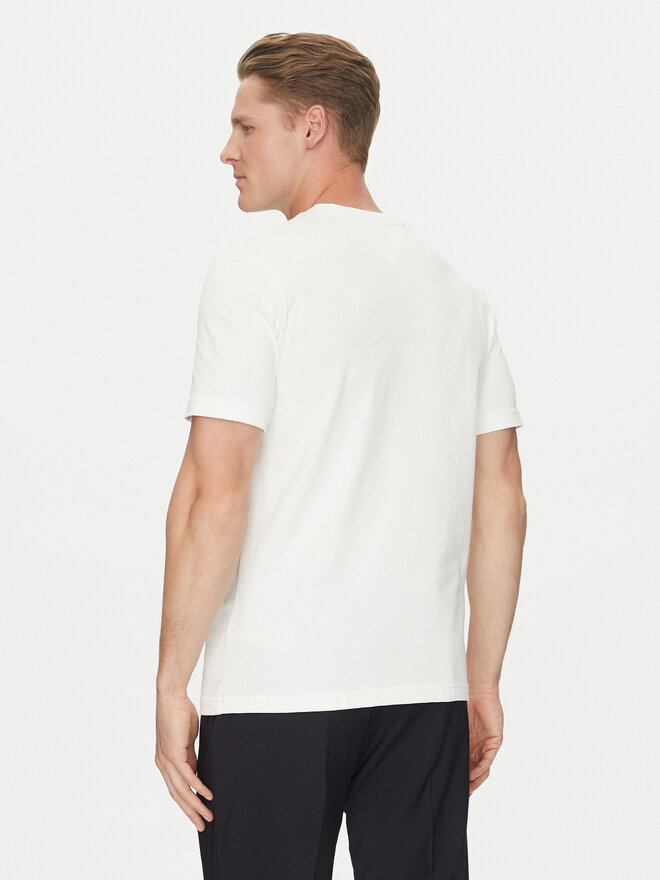 Tommy Hilfiger Tommy Hilfiger T-Shirt Multi Flags MW0MW38616 Λευκό Regular Fit