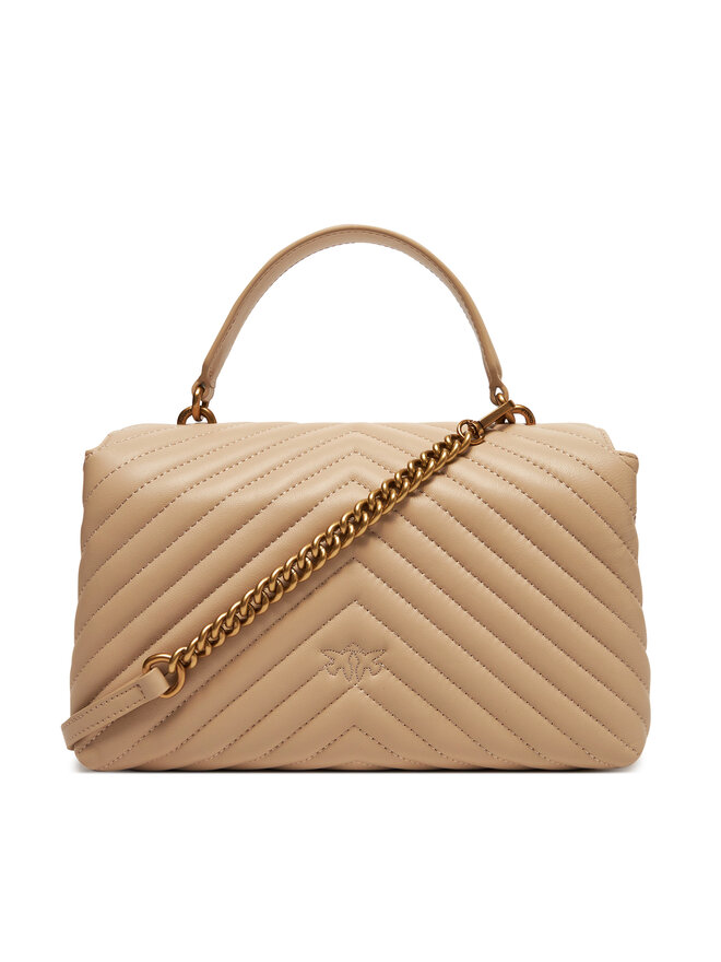 PINKO Táska PINKO Love Lady Puff Classic Cl PE 25 PLTT 100043 A0GK Bézs