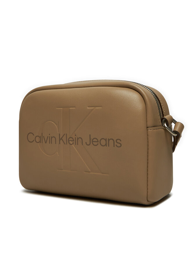 Calvin Klein Jeans Τσάντα Calvin Klein Jeans Sculpted Camera Bag18 Mono K60K612220 Καφέ